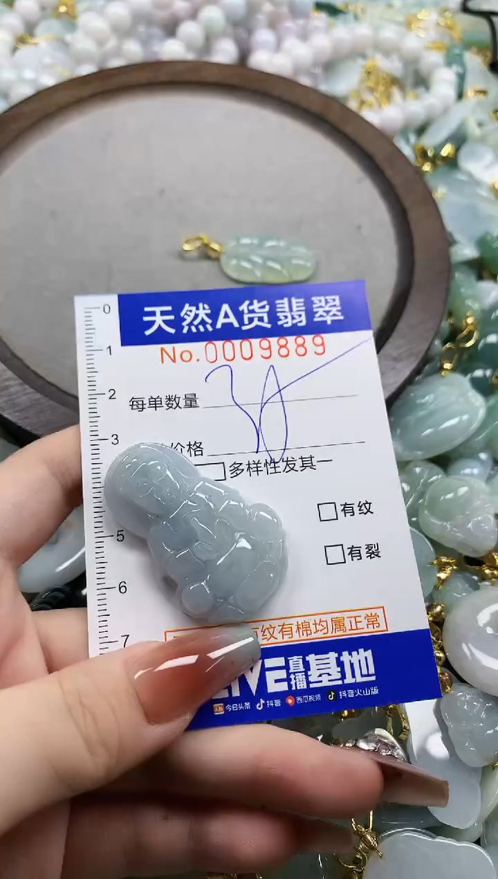 颈饰未镶嵌翡翠天然A货翡翠