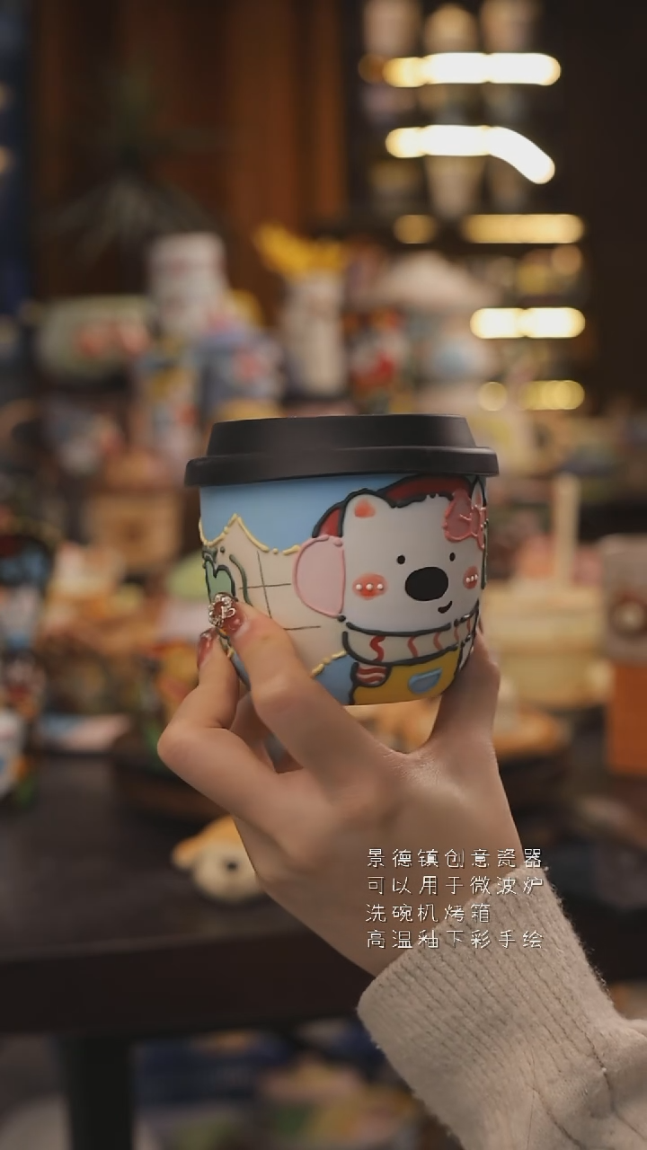 景德镇釉下彩绘设计师款式陶瓷