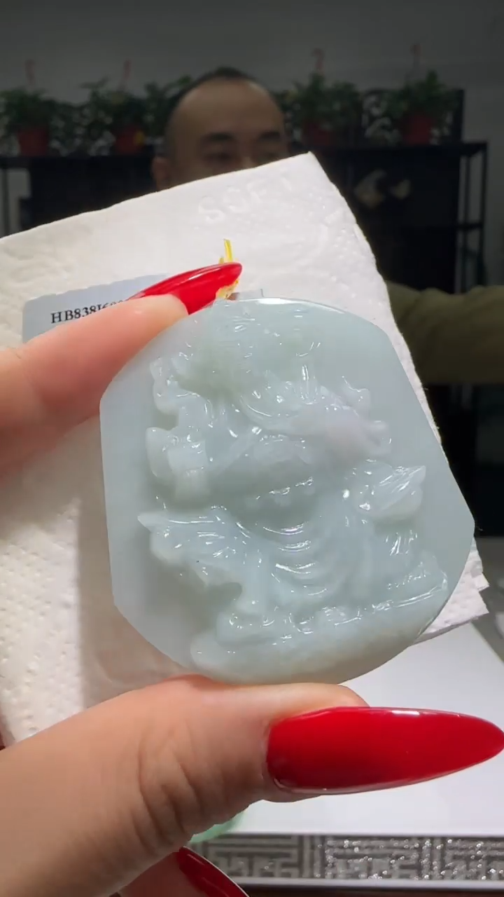 【闪购商品】翡翠颈饰未镶嵌天然翡翠A货吊坠