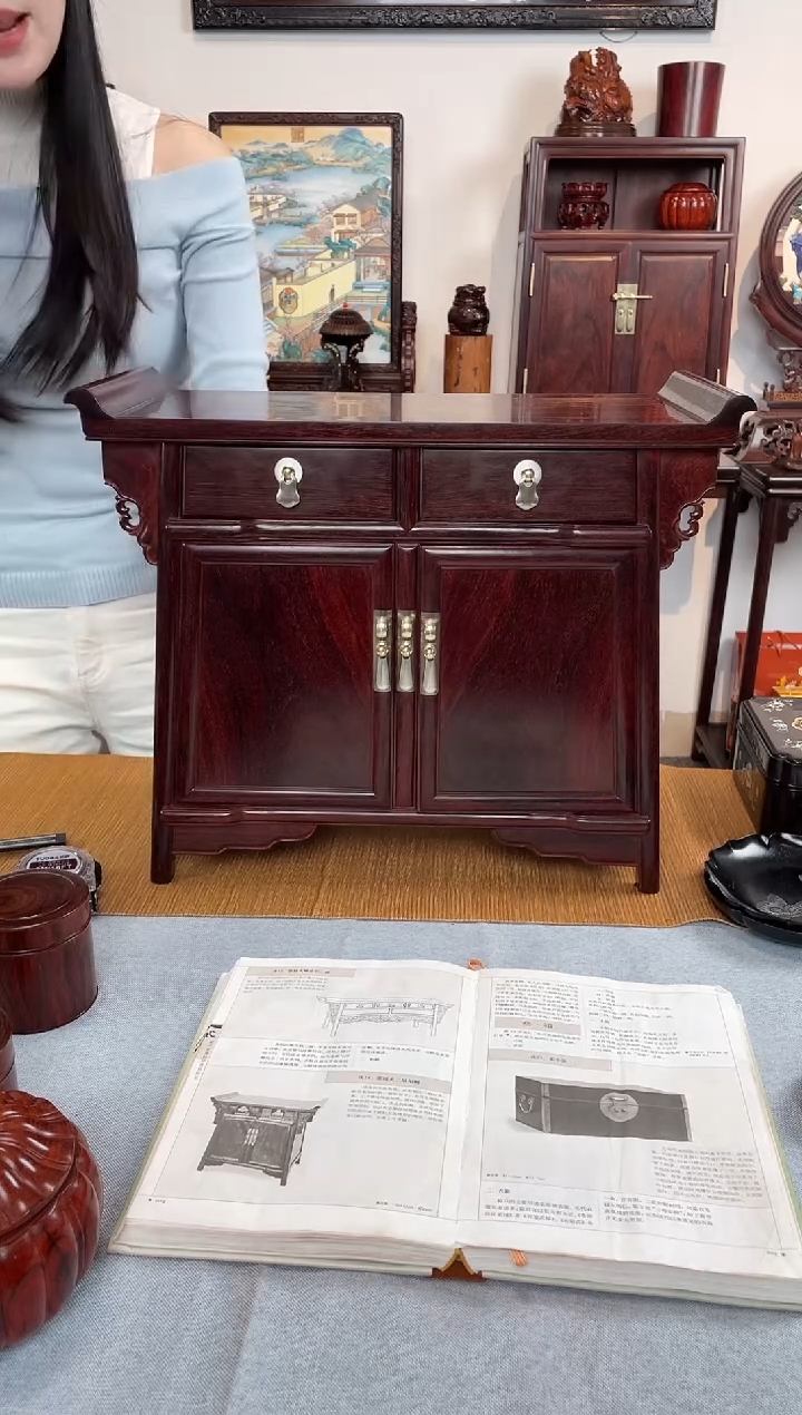 【闪购商品】紫檀木类成套家具二联厨