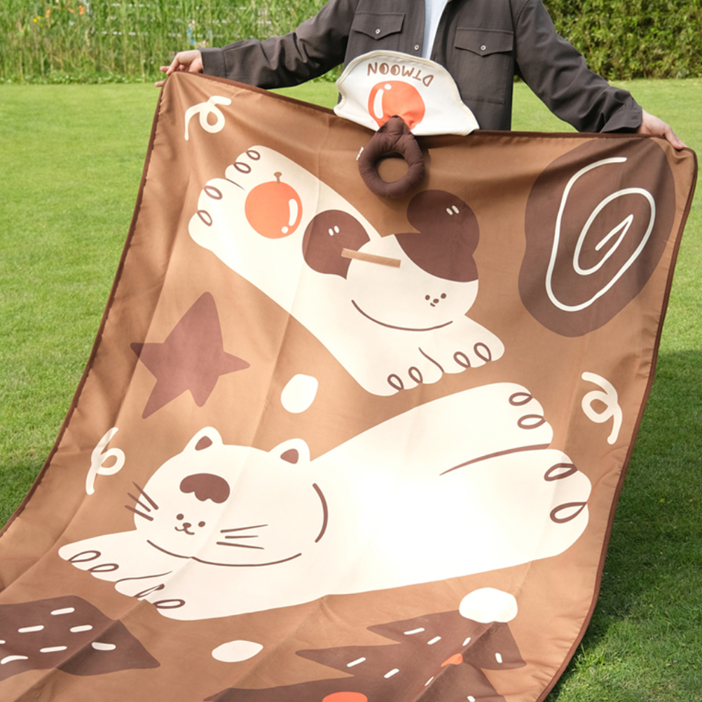 【直播专享】野餐垫+牛仔手提包