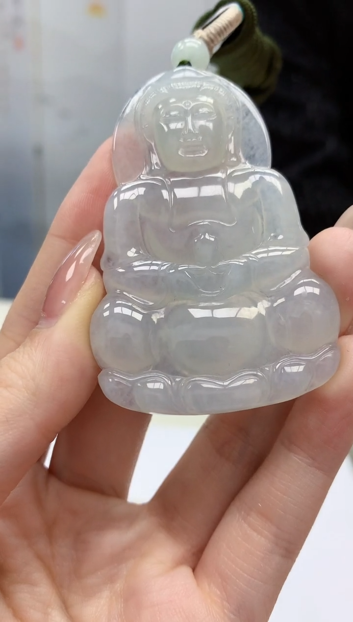 【闪购商品】定制翡翠未镶嵌3123jw-毛货挂件107