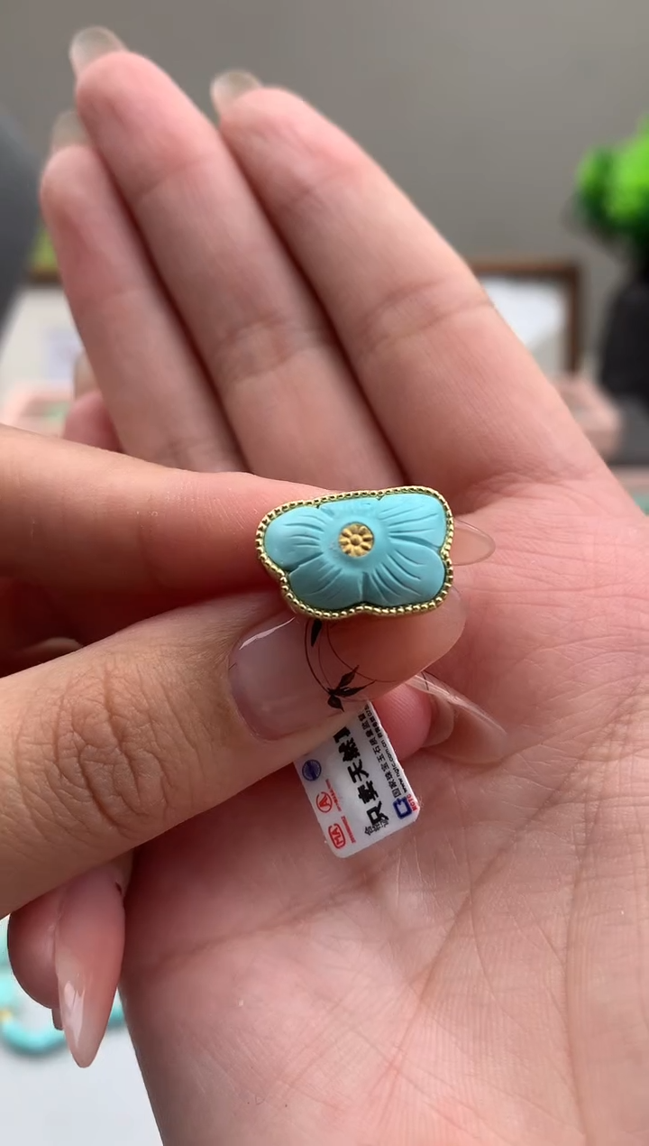 【闪购商品】绿松石未镶嵌万能扣A200