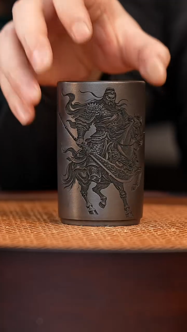 宜兴全手工紫砂杯