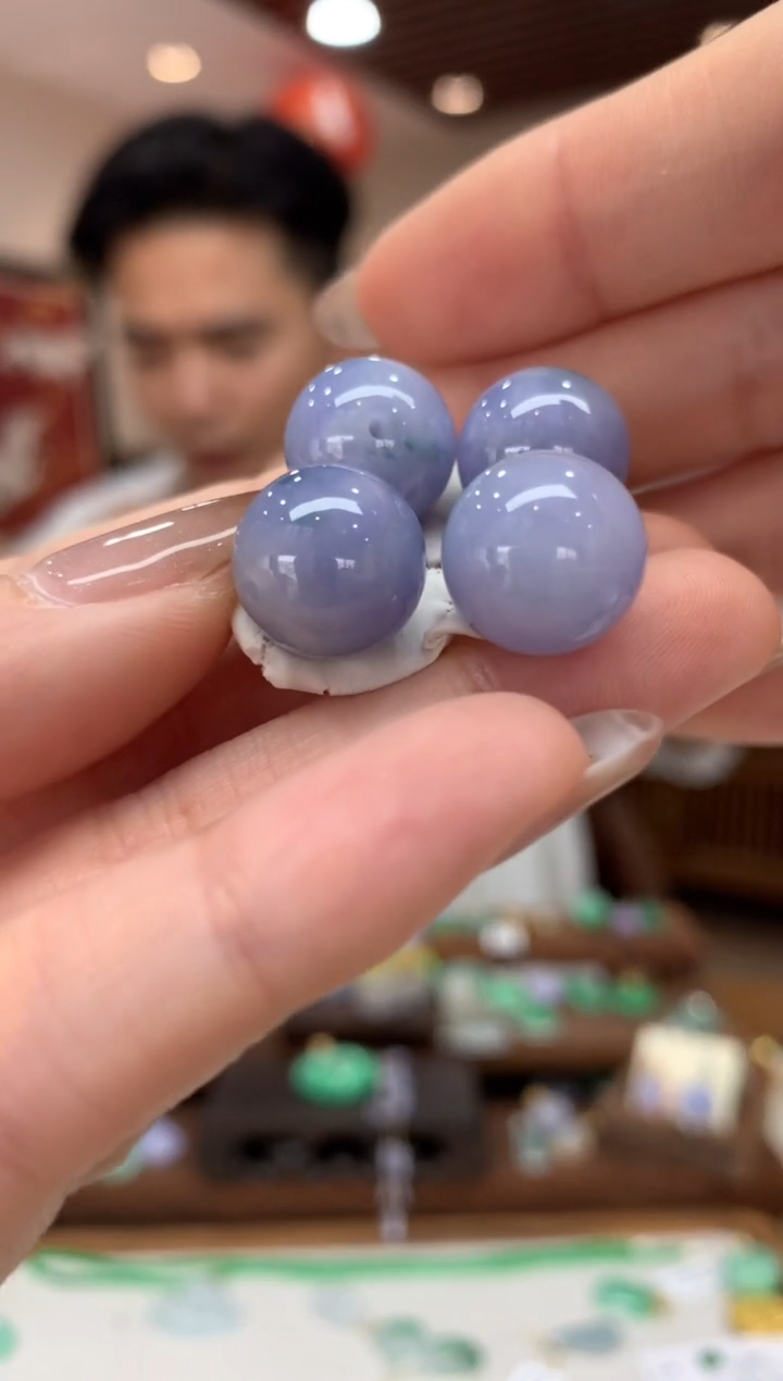 【闪购商品】翡翠未镶嵌吊坠(不含链)圆珠多样性发货1件