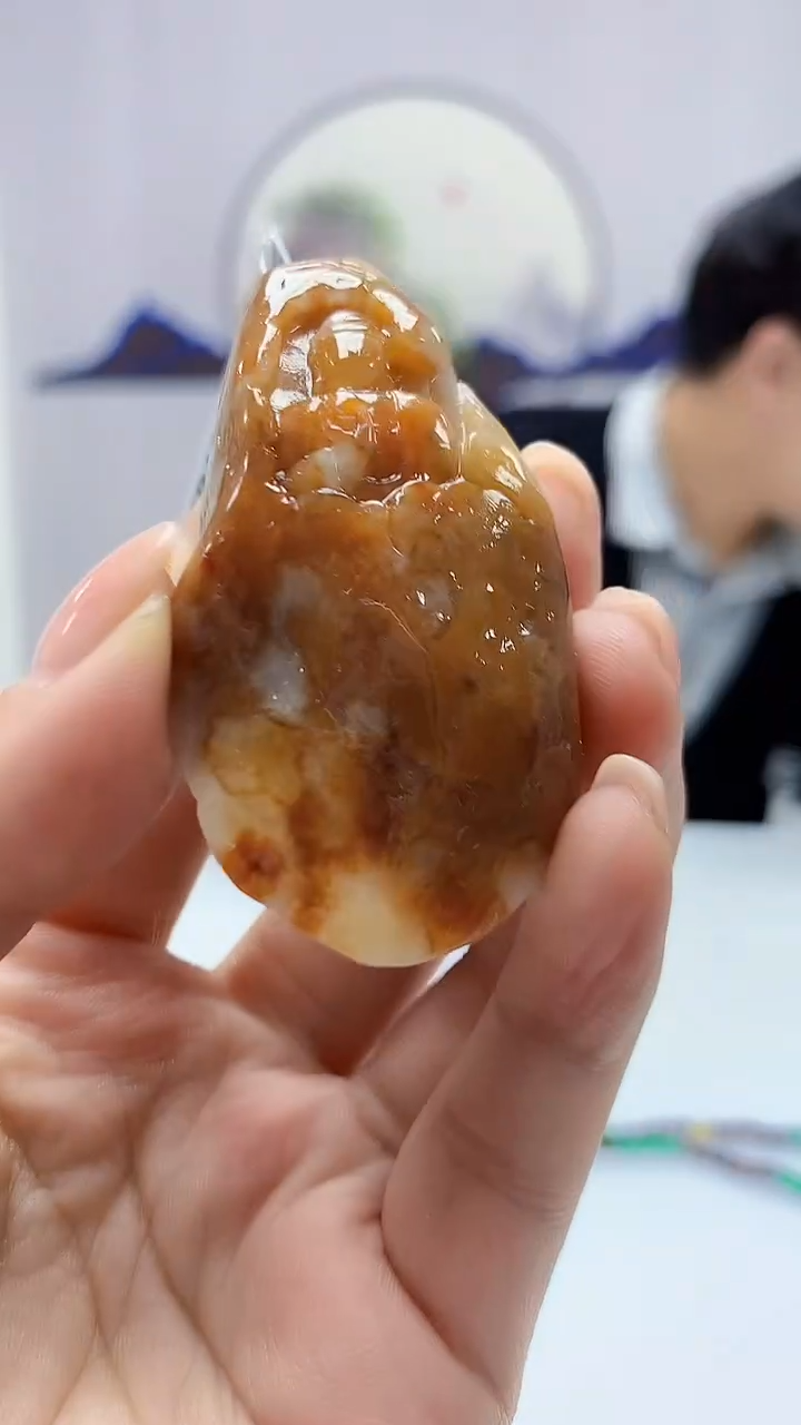 【闪购商品】定制翡翠未镶嵌5145ms-毛货196悟道