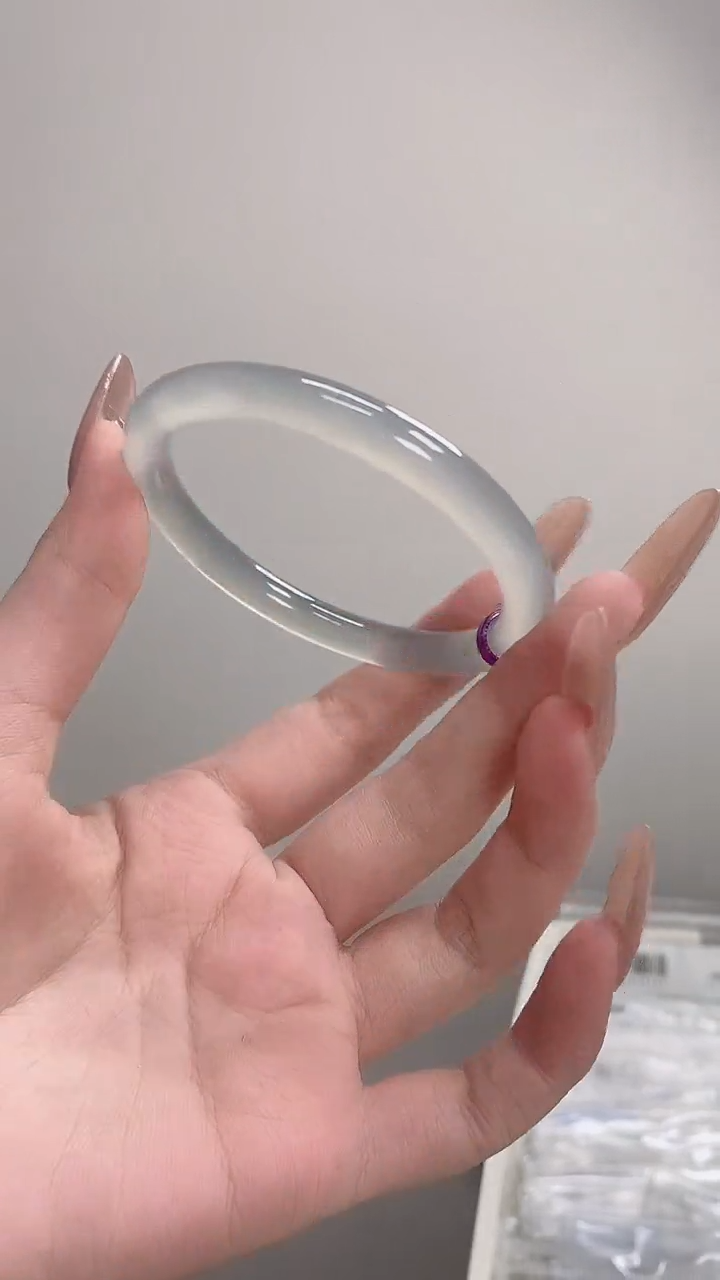 手镯玛瑙/玉髓未镶嵌58-59圆条