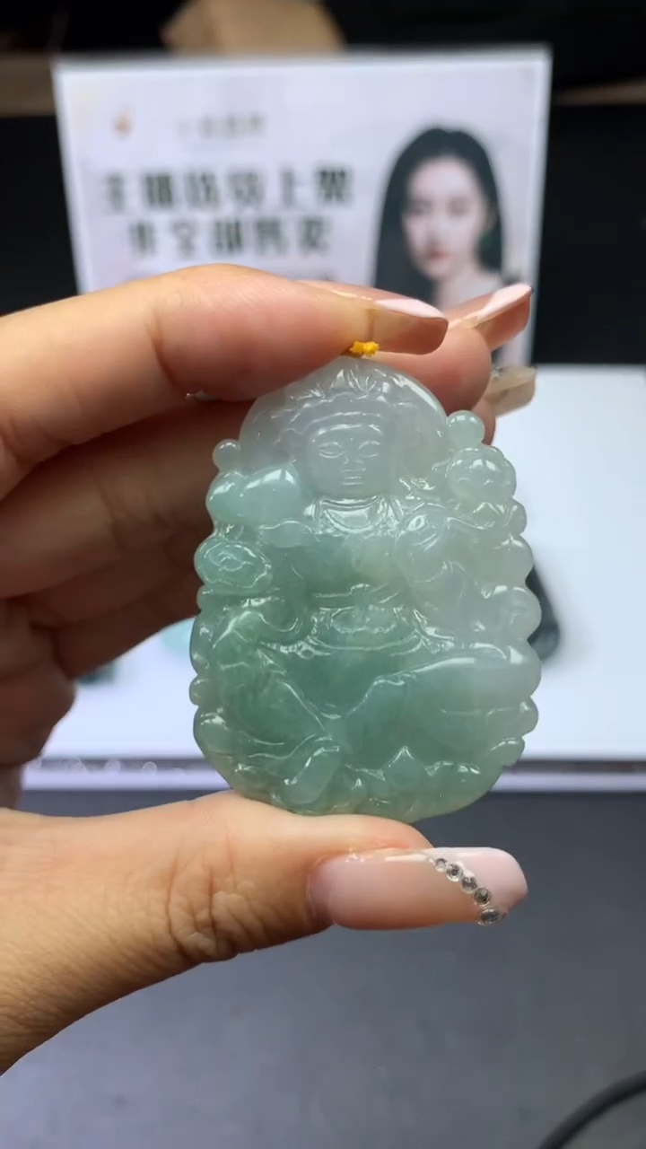 【闪购商品】定制翡翠未镶嵌不退不换CMH1件-A