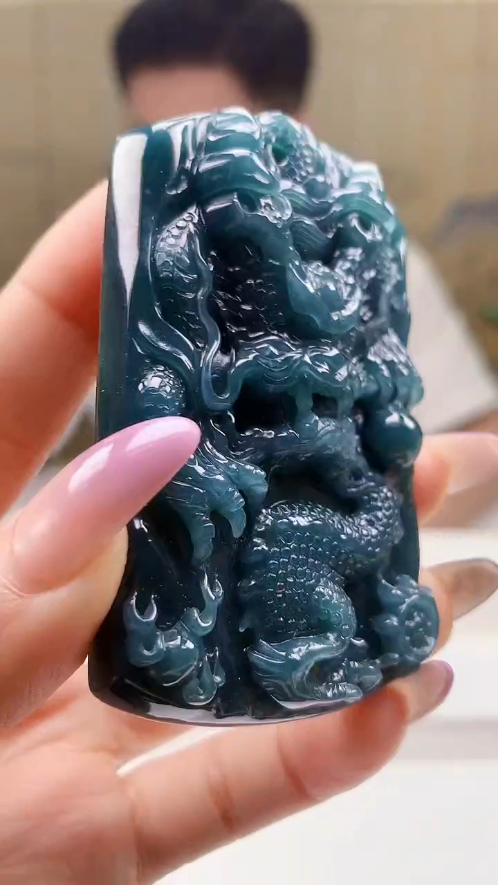 定制翡翠未镶嵌4917ty-毛货挂件50