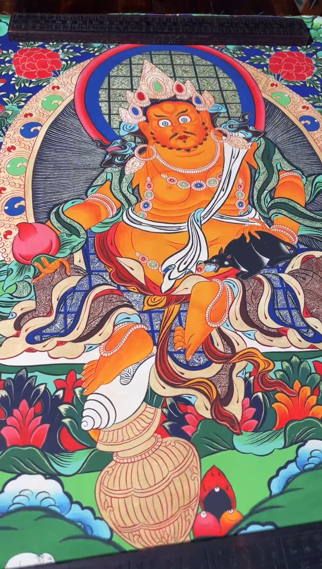 卷轴画东东唐卡tk16