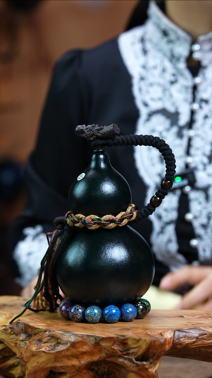 【闪购商品】462—光岳葫天然大漆酒葫芦不含漆珠