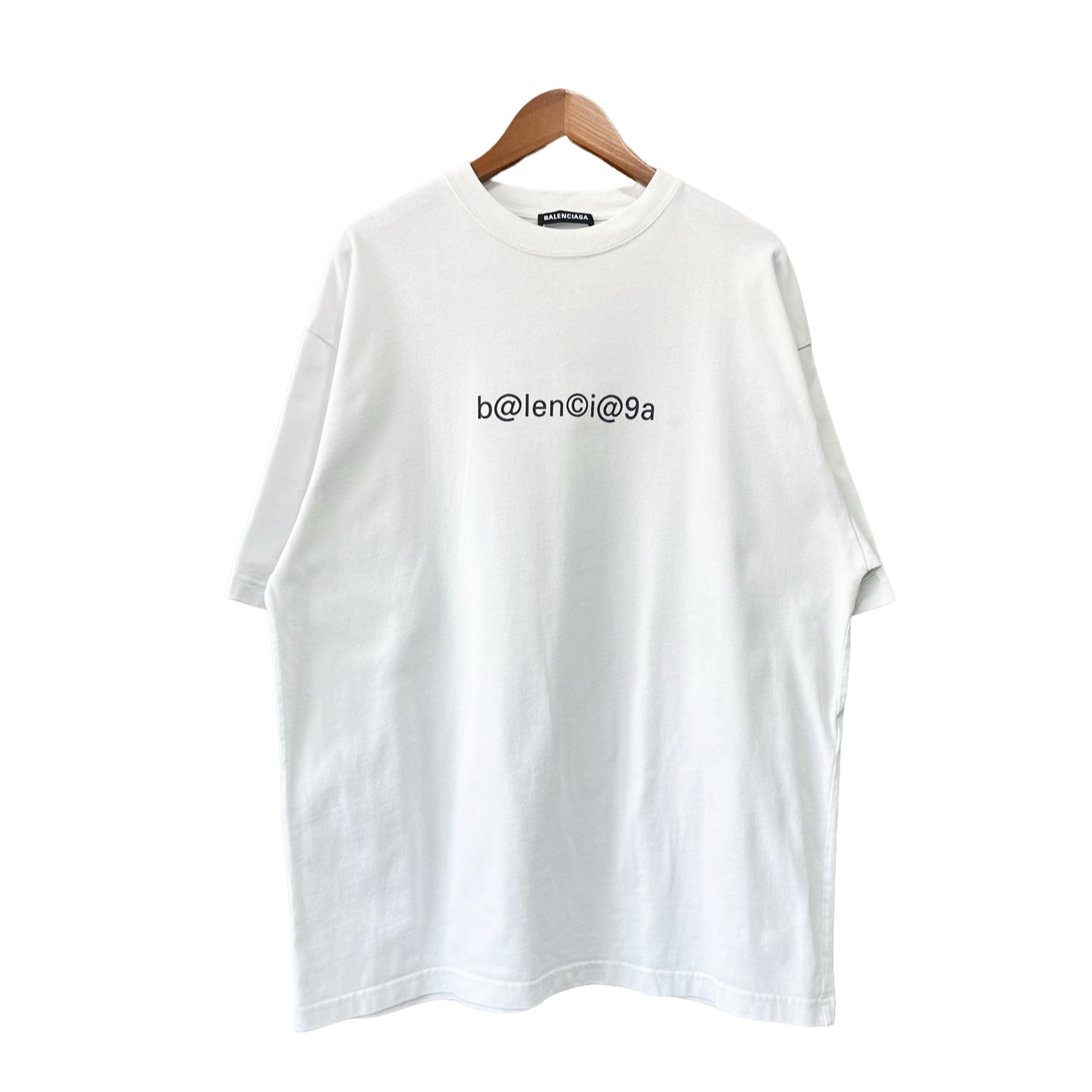 99新 Balenciaga/巴黎世家 邮箱logo短袖 S码 