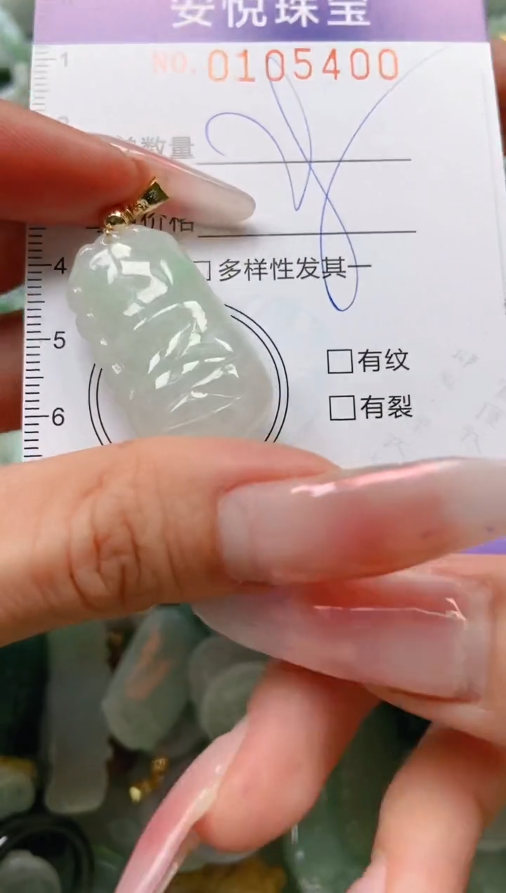 【闪购商品】翡翠颈饰未镶嵌闪购0105400