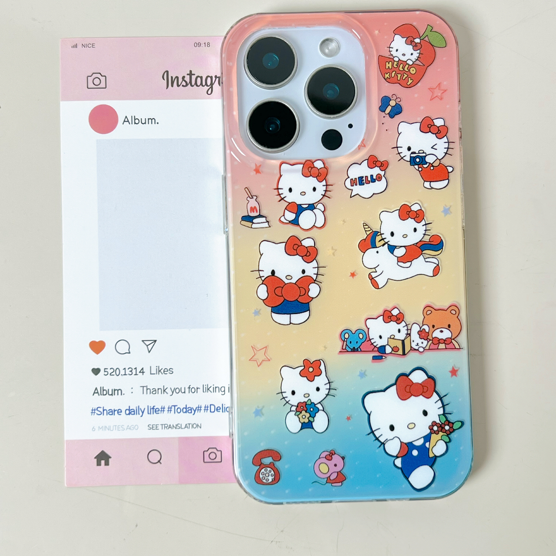 IMD手机壳骑马玩耍kitty适用苹果16iPhone15华为小米oppovivo