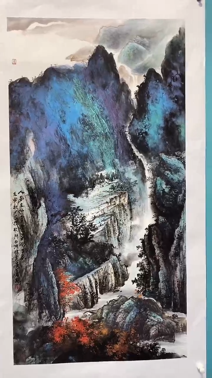 国画画都展厅明德老师国画作品26