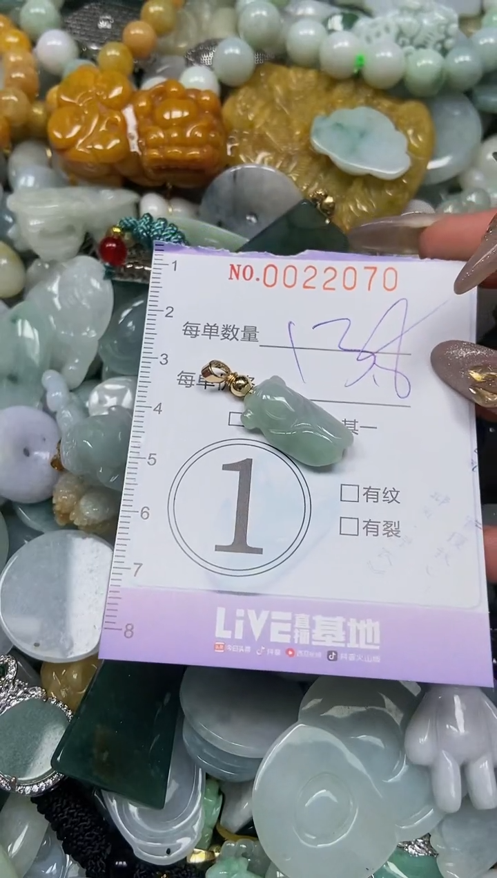 【闪购商品】翡翠颈饰未镶嵌闪购0022070