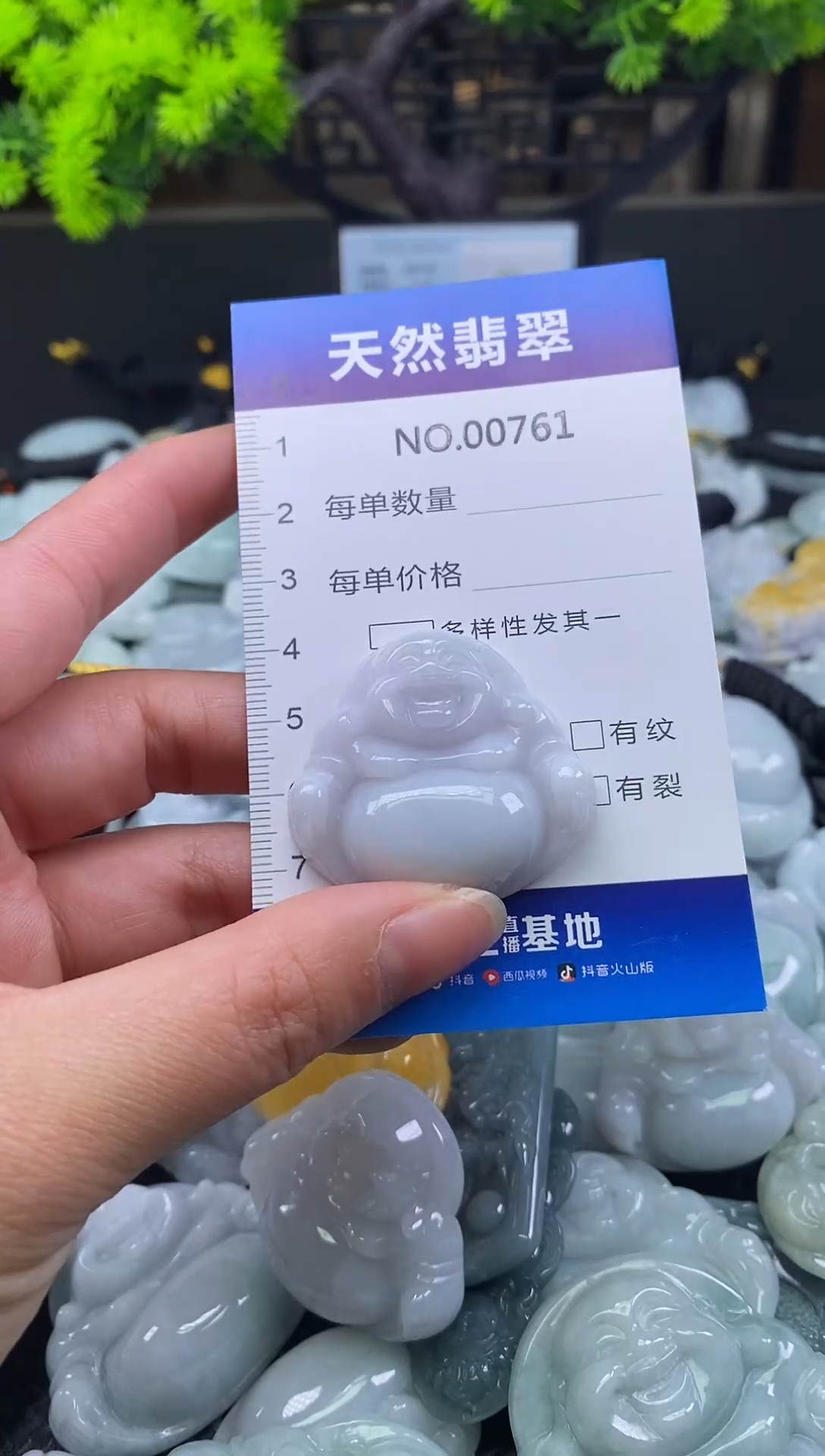 颈饰未镶嵌翡翠天然缅甸翡翠761