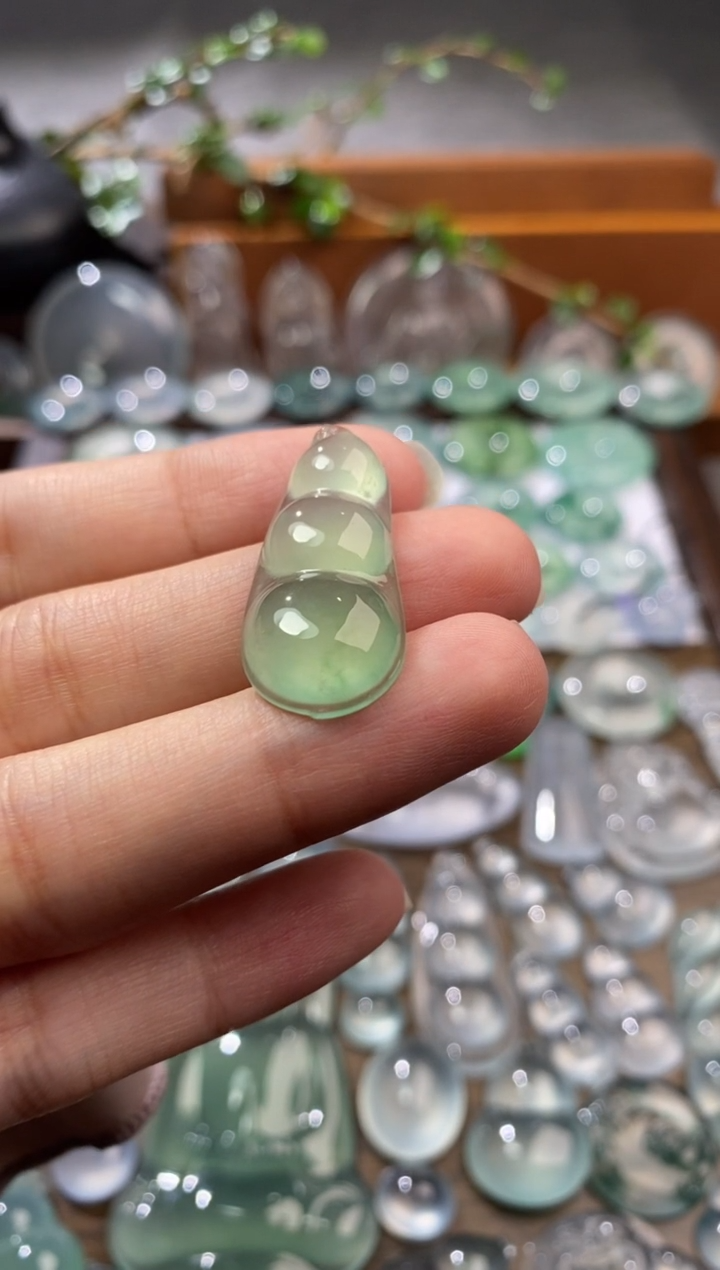 吊坠(不含链)未镶嵌翡翠福豆