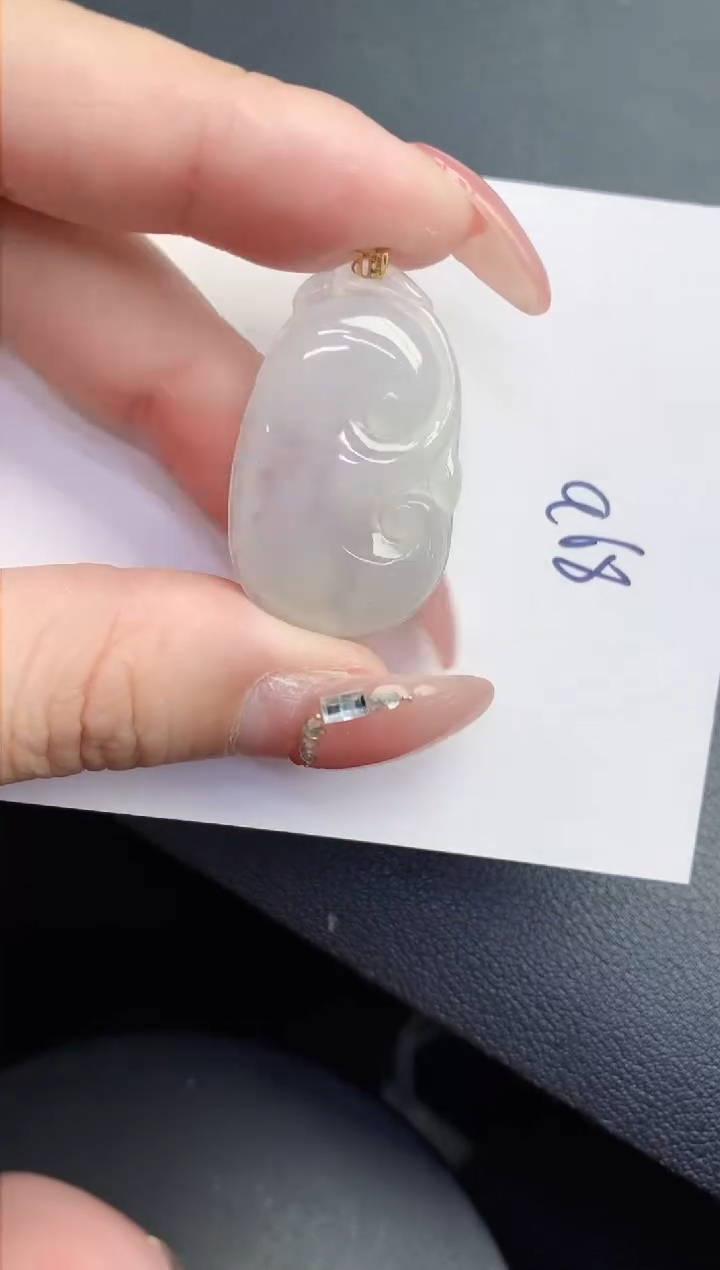 【闪购商品】翡翠颈饰18K金镶嵌00000000000