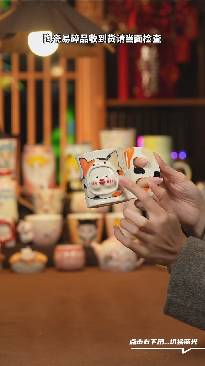 【闪购商品】摆件B290文创纯手工手绘