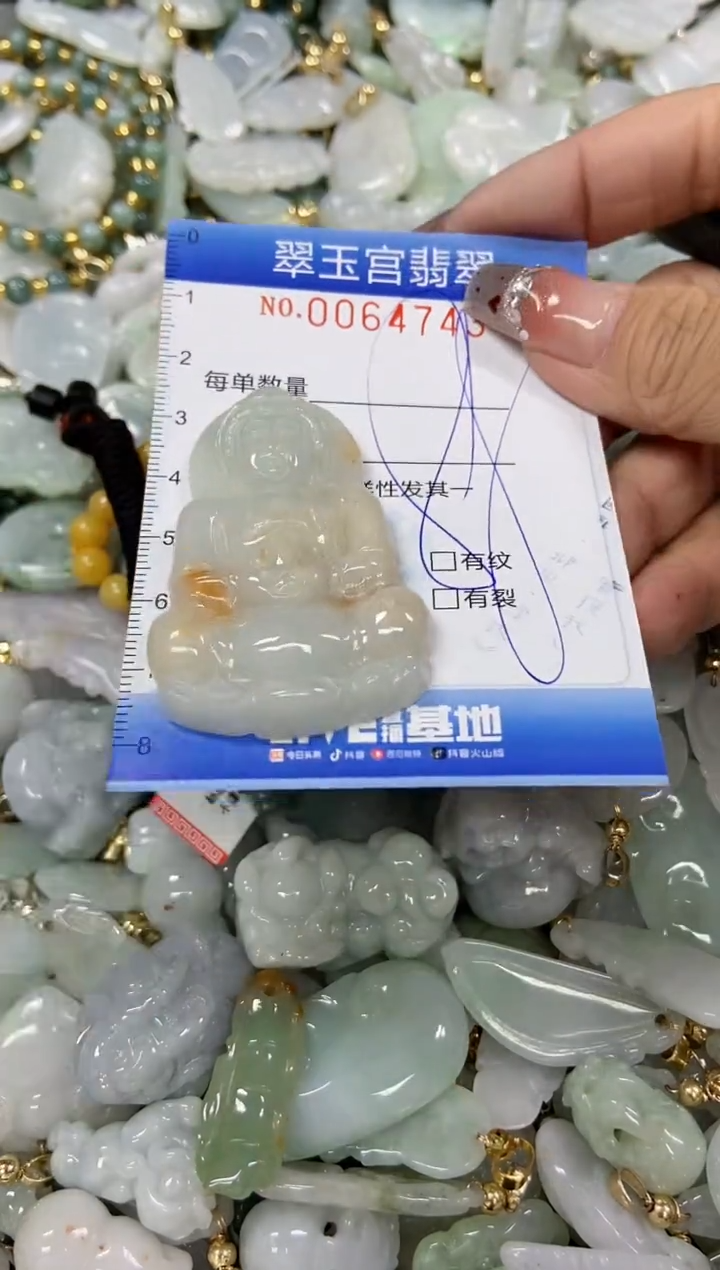 【闪购商品】翡翠颈饰未镶嵌闪购商品0064743