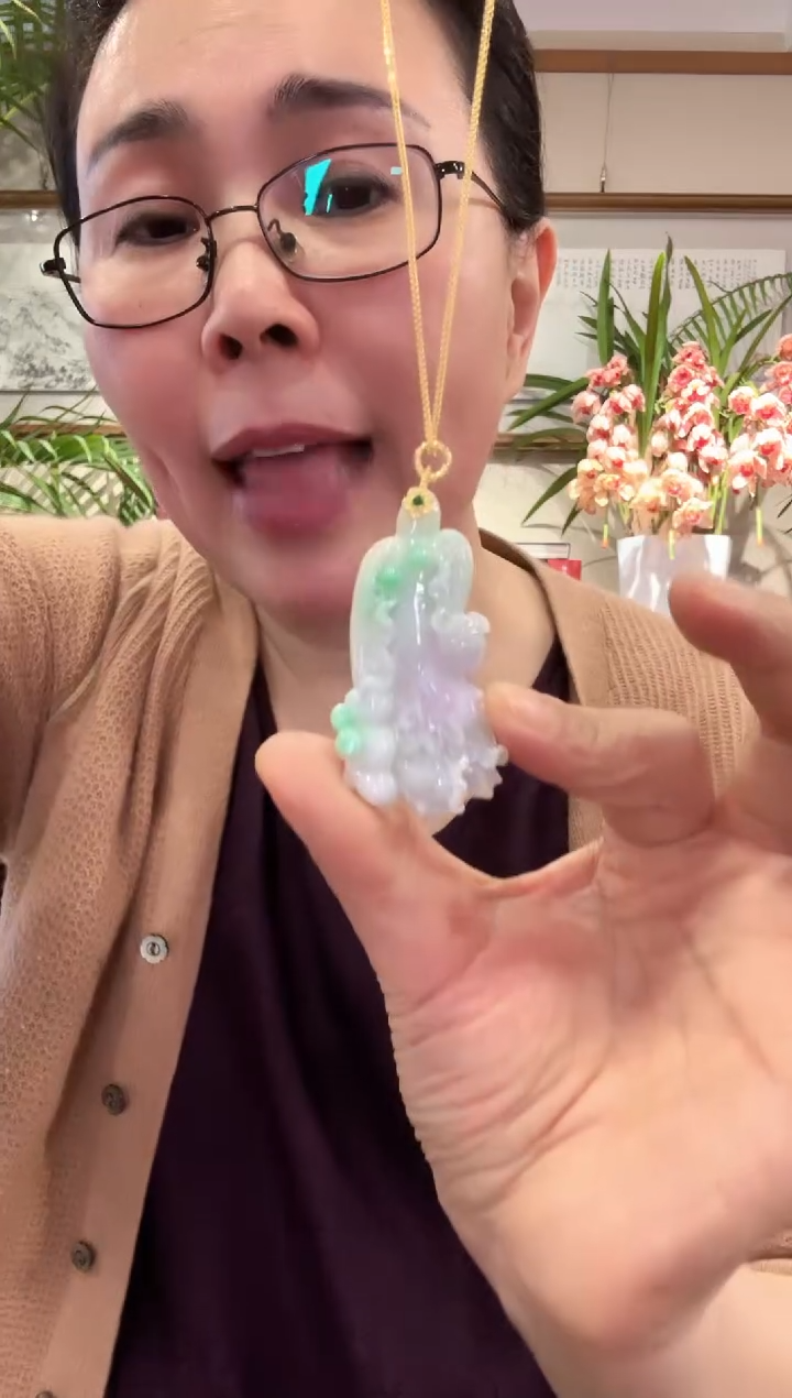 【闪购商品】翡翠颈饰未镶嵌国风