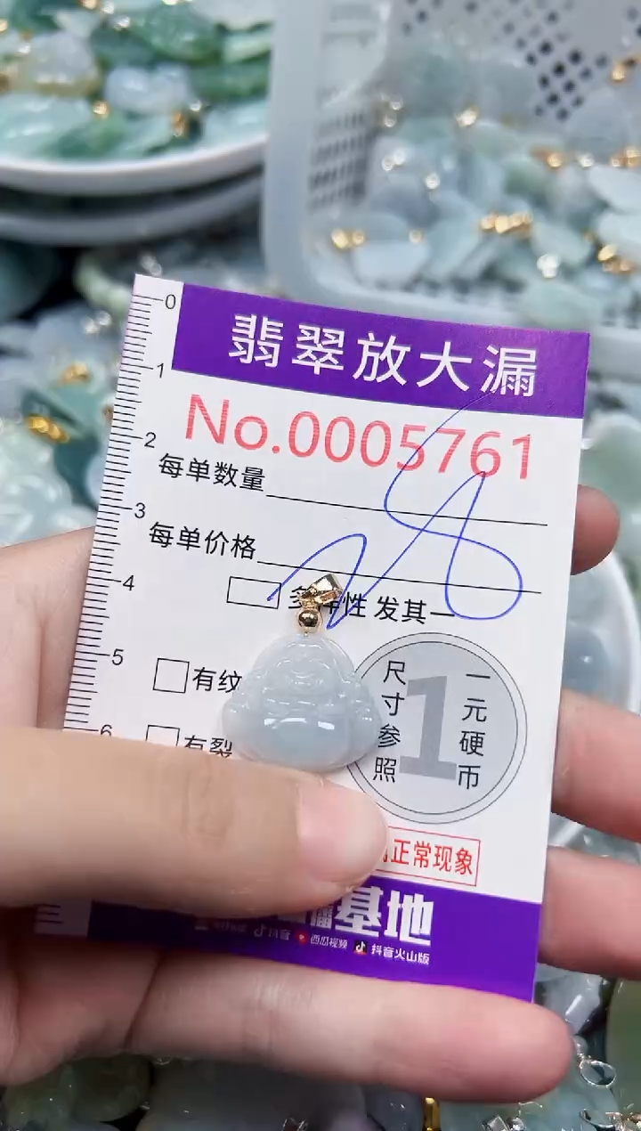 颈饰未镶嵌翡翠5761