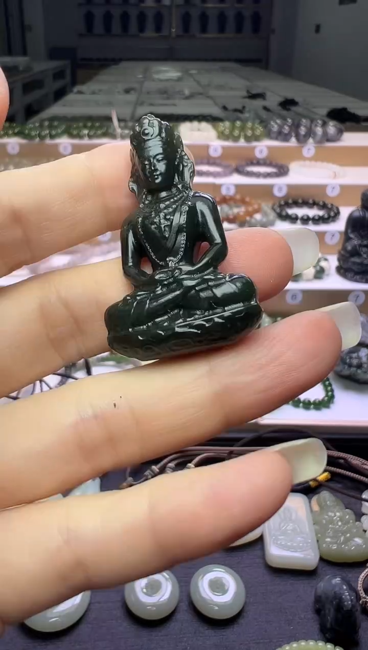 颈饰未镶嵌和田玉151号链接卡45*22*11