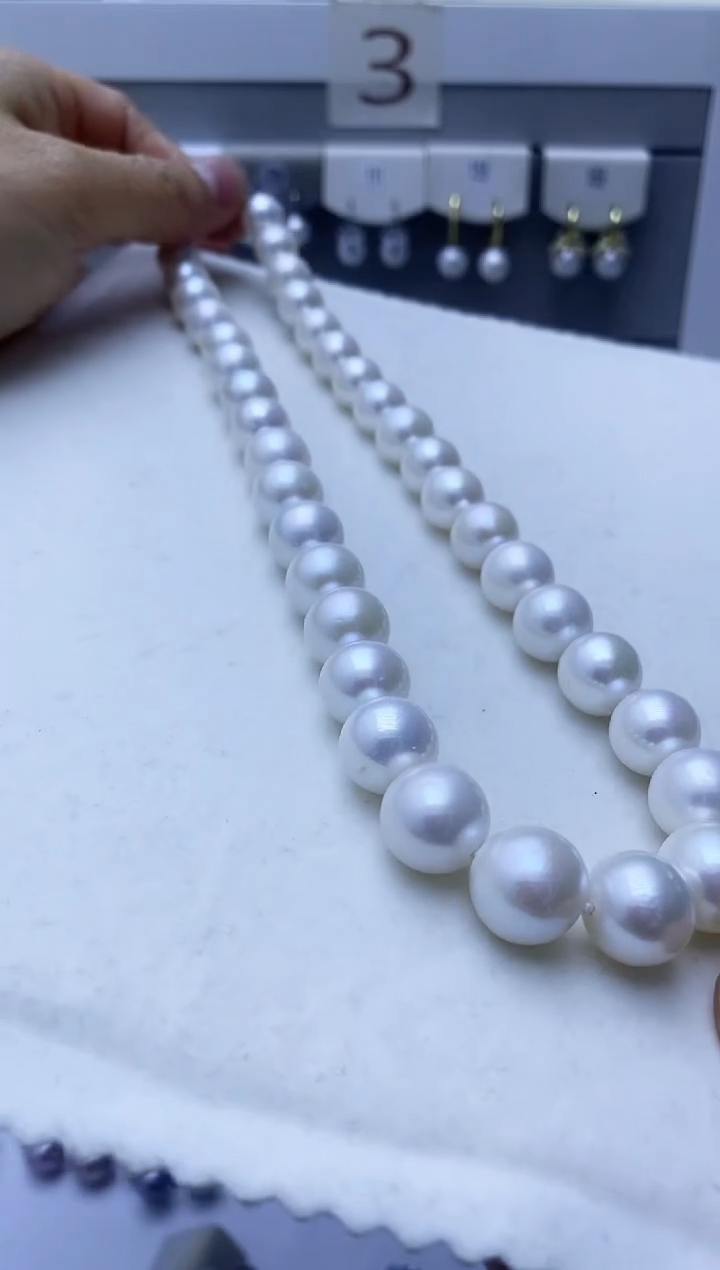 【闪购商品】淡水珍珠颈饰银S925镶嵌项链