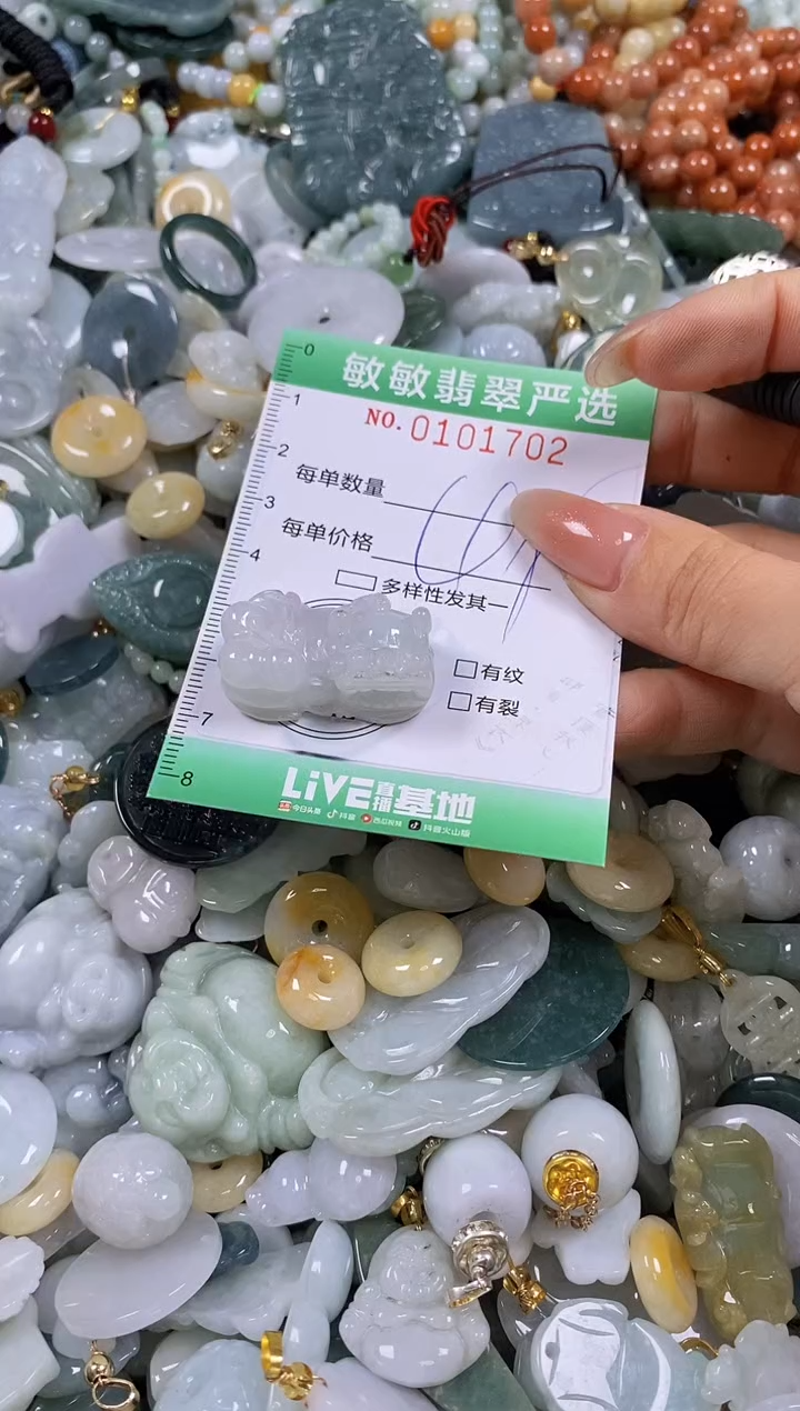 【闪购商品】翡翠颈饰未镶嵌闪购链接0101702