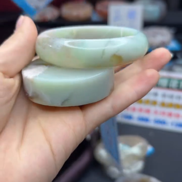 非金属布艺手镯 琦丽雅樱花手镯53圈口