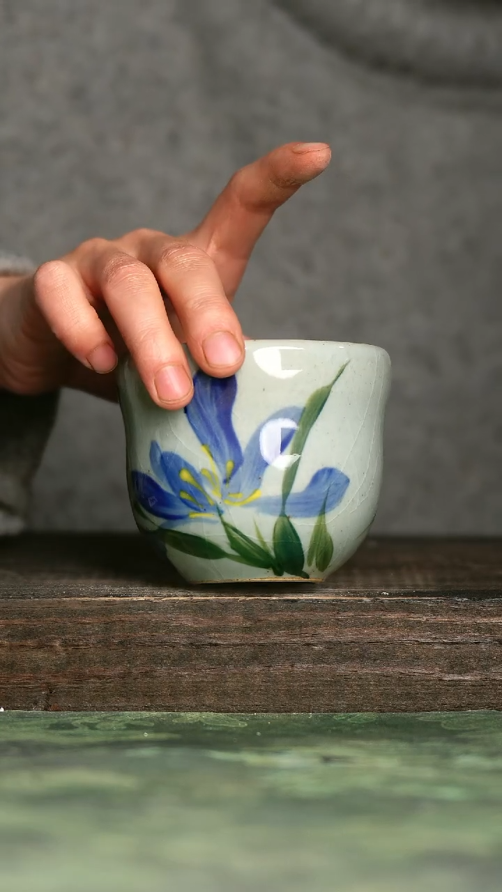 【闪购商品】青诗集手工手绘瓷器