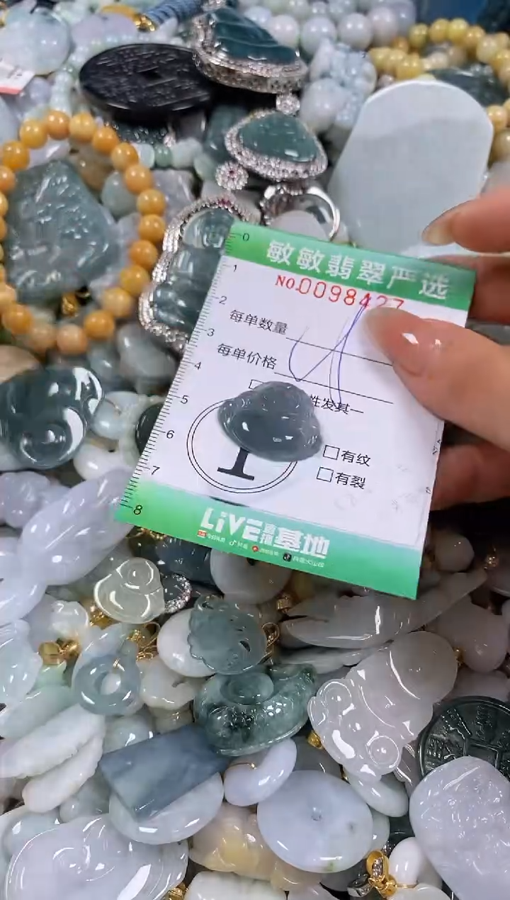 【闪购商品】翡翠颈饰未镶嵌闪购0098427