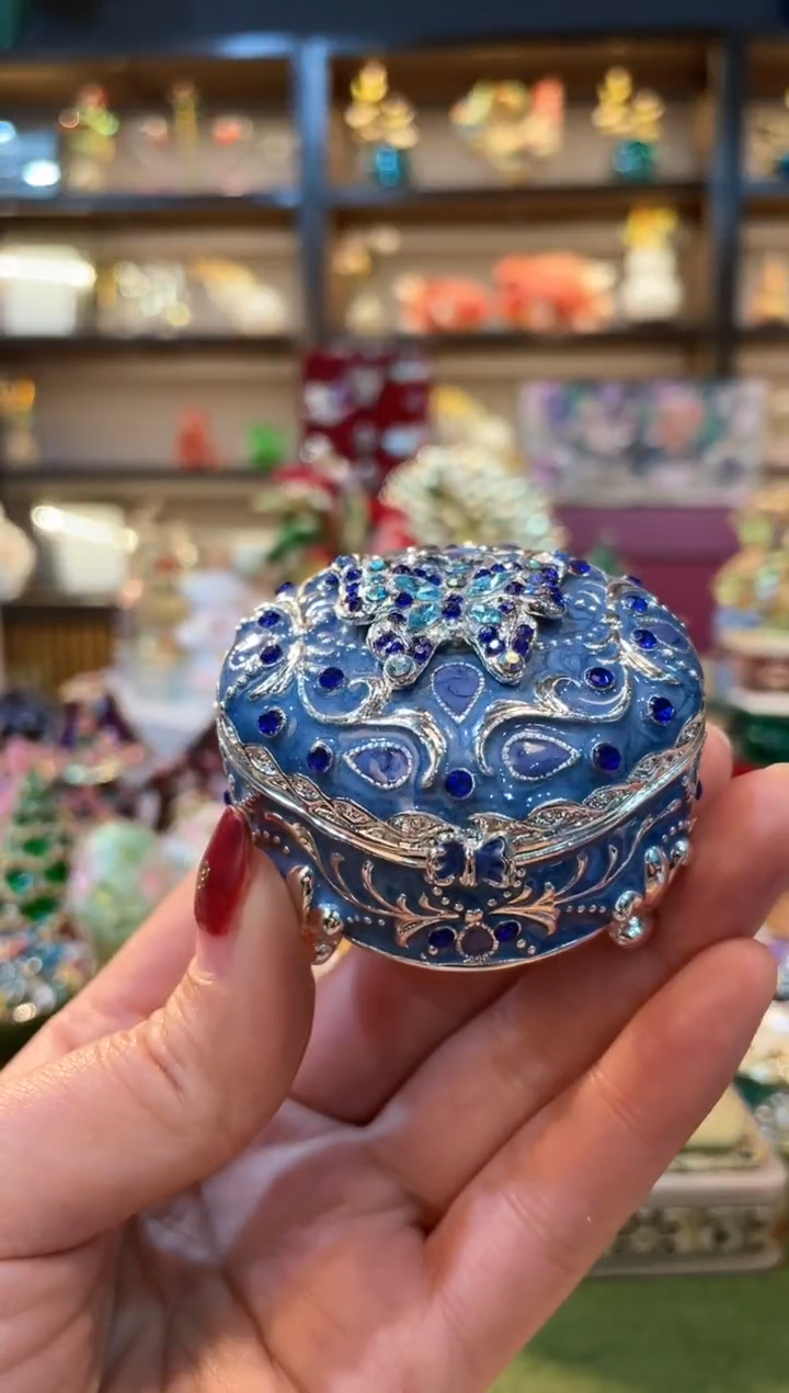 【闪购商品】精致珐琅彩首饰盒