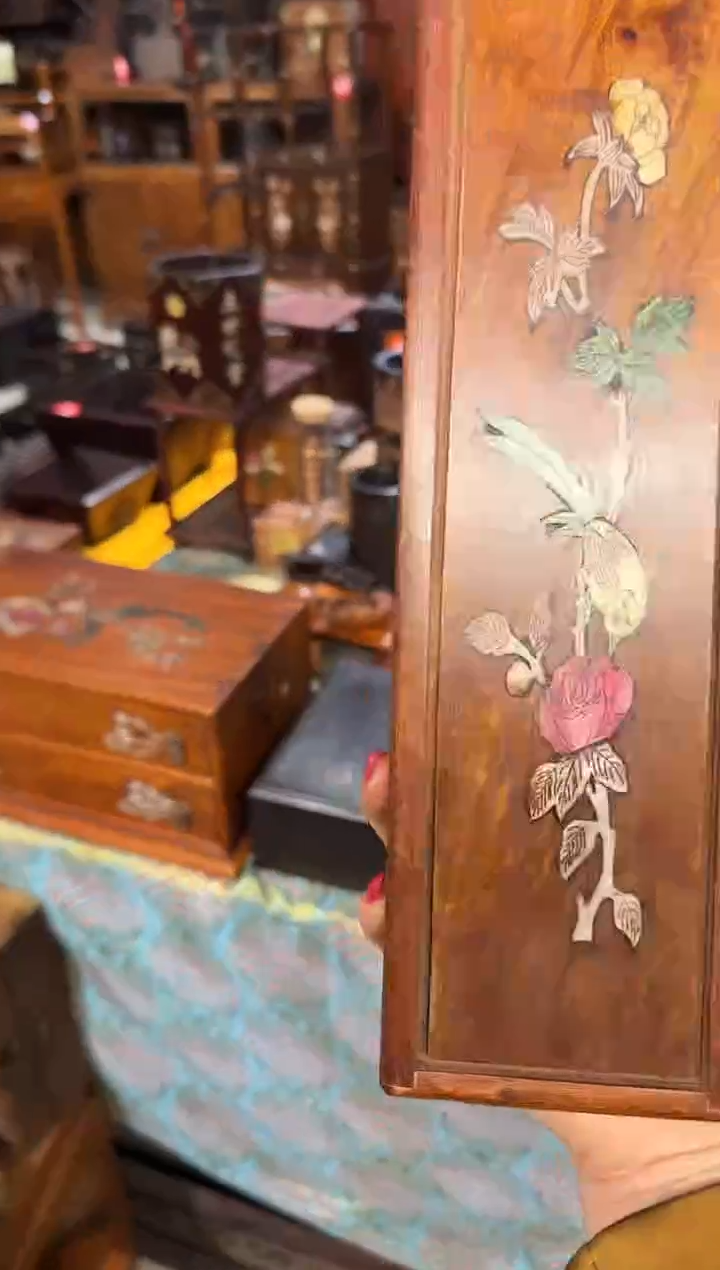 【闪购商品】木木艺牡丹花开机关线香盒118.888