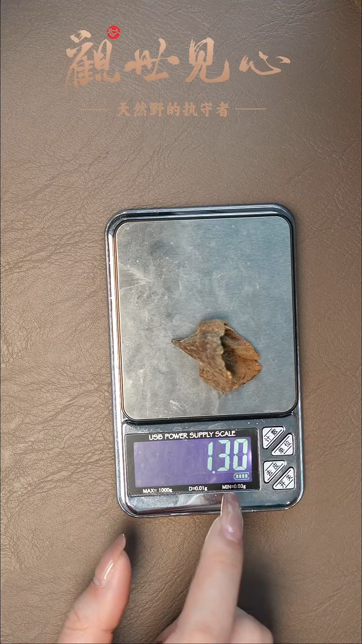 沉香沉香碎屑越南富国岛壳料  1.30g 