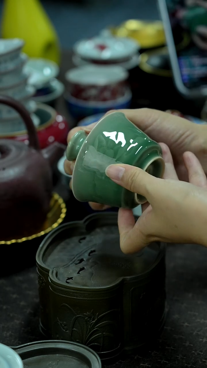 搬迁完毕 景德镇手绘茶具福利