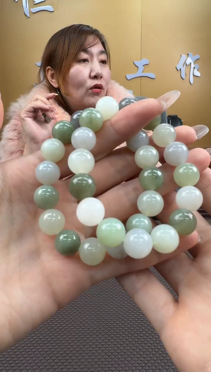 【闪购商品】和田玉手串未镶嵌11-12多样性，发一