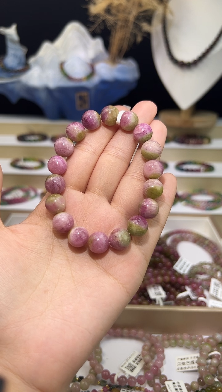 【闪购商品】碧玺/未镶嵌11mm+碧玺单圈多样性发货