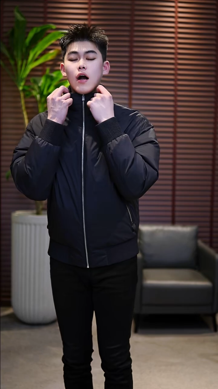 52码（145-160斤）立领鹅绒夹克