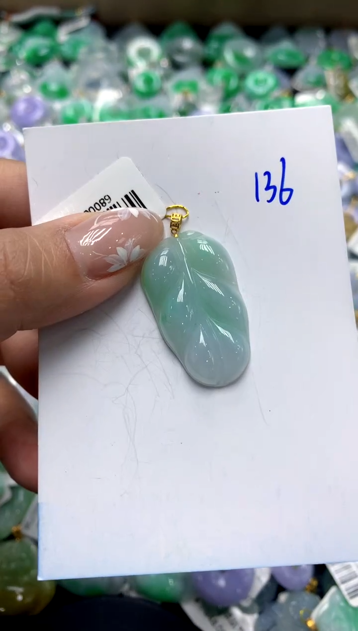 【闪购商品】翡翠颈饰18K金镶嵌111111111111111111