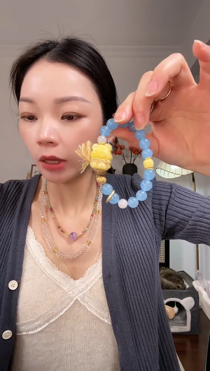 【闪购商品】琥珀颈饰未镶嵌A573AAAAA