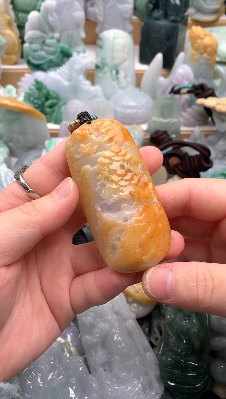 吊坠(不含链)未镶嵌翡翠1