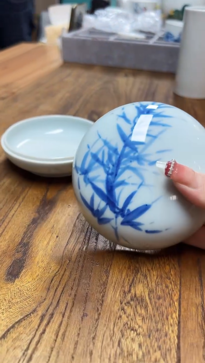 【闪购商品】瓷器徐谷甫TC30397竹子    