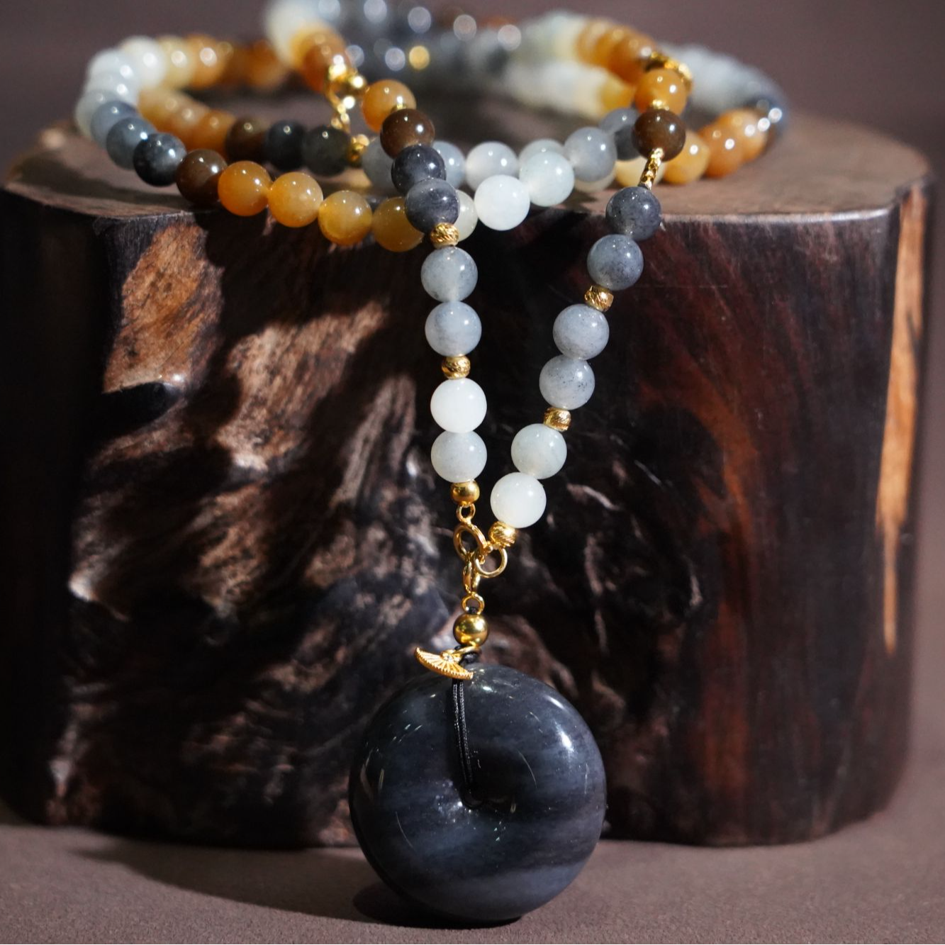 【新疆马爷珠宝】和田玉吊坠项链（压缩链接）