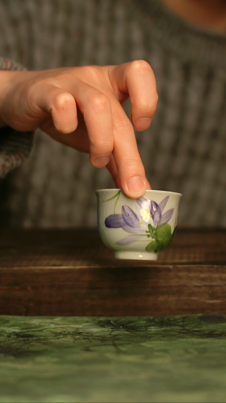 手工手绘瓷器青诗集手工手绘瓷器