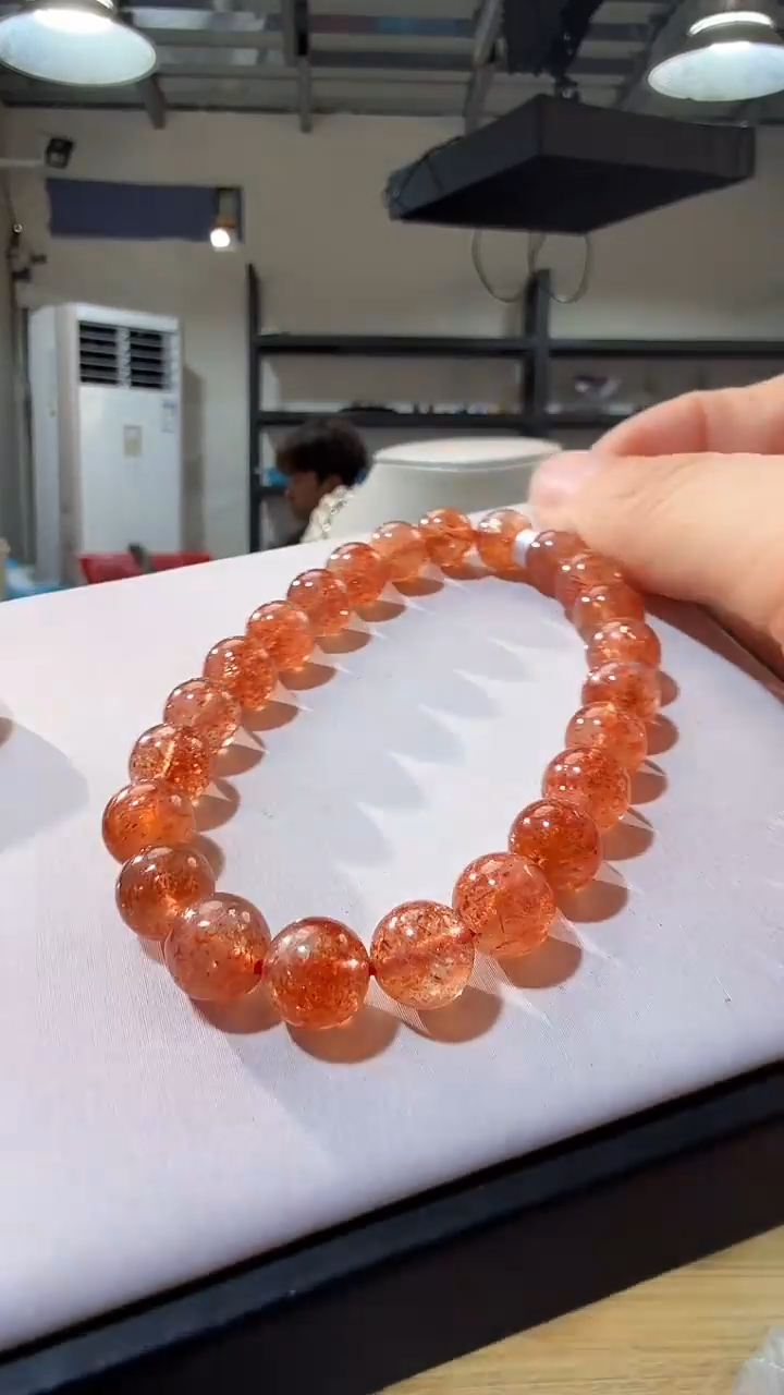 未镶嵌手链日光石优0754 约8mm