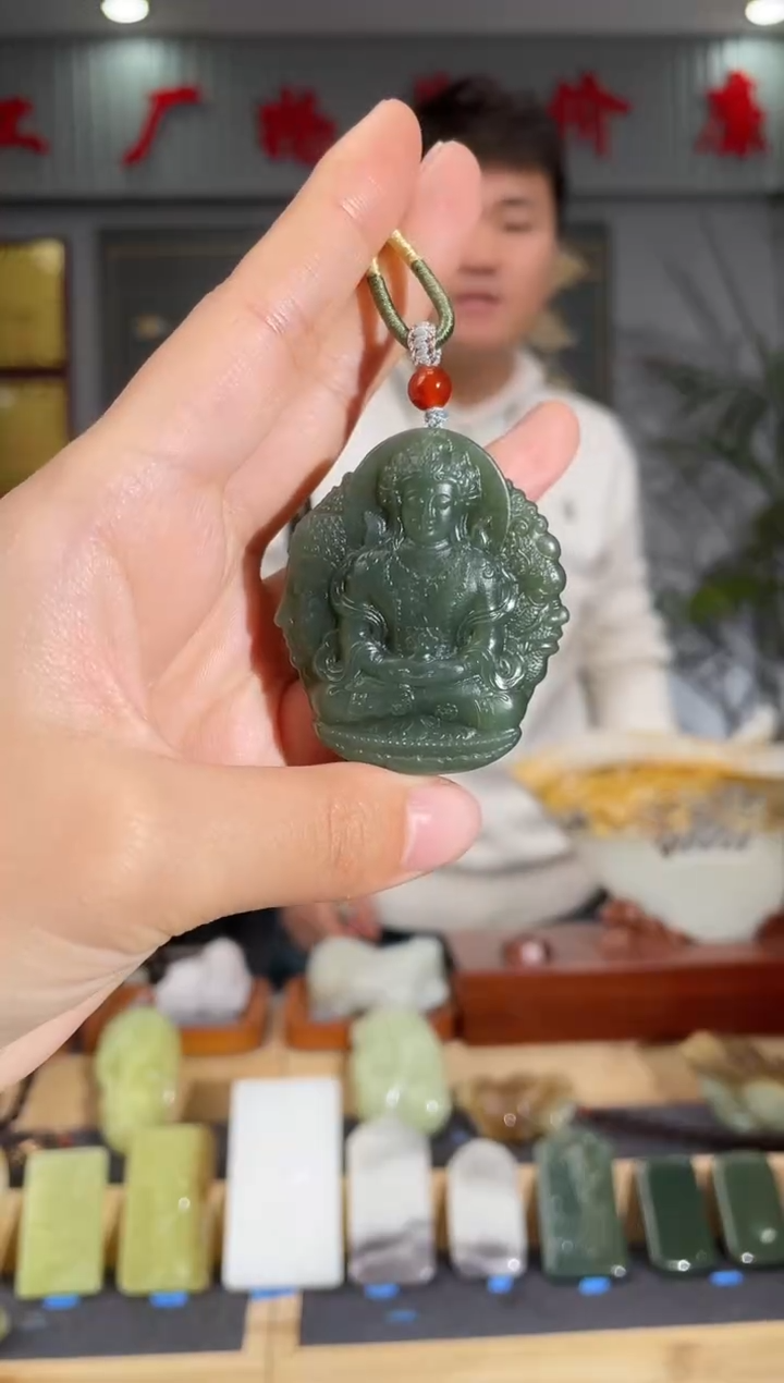 【闪购商品】和田玉颈饰未镶嵌拍一发一 多样性发货