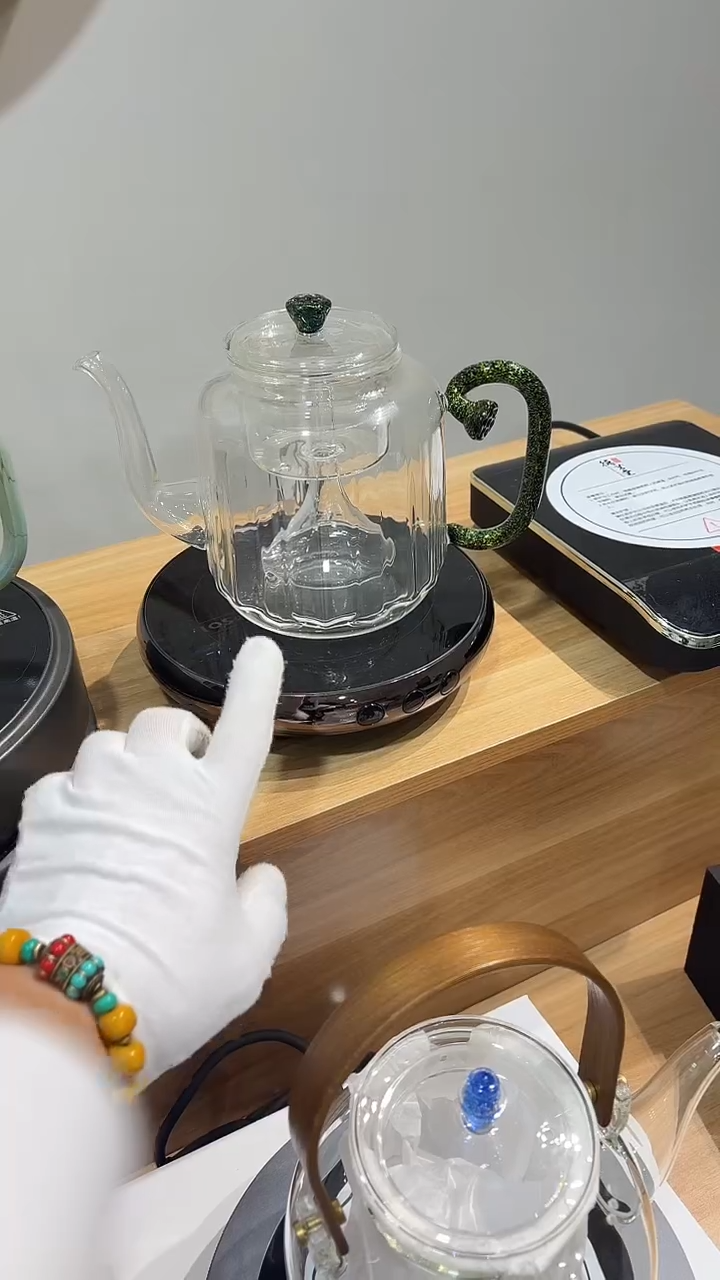 永*黑金莲君侧把壶1000ml金标简装发货