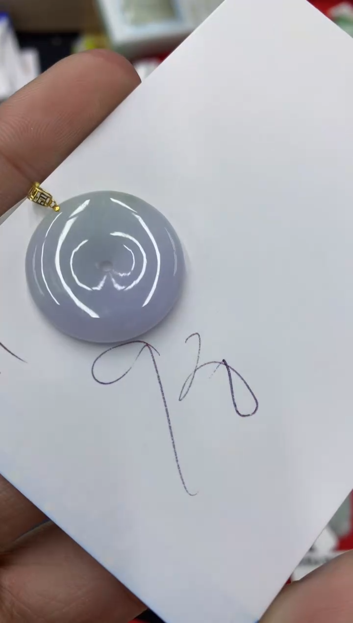 【闪购商品】翡翠颈饰18K金镶嵌号链接1111111